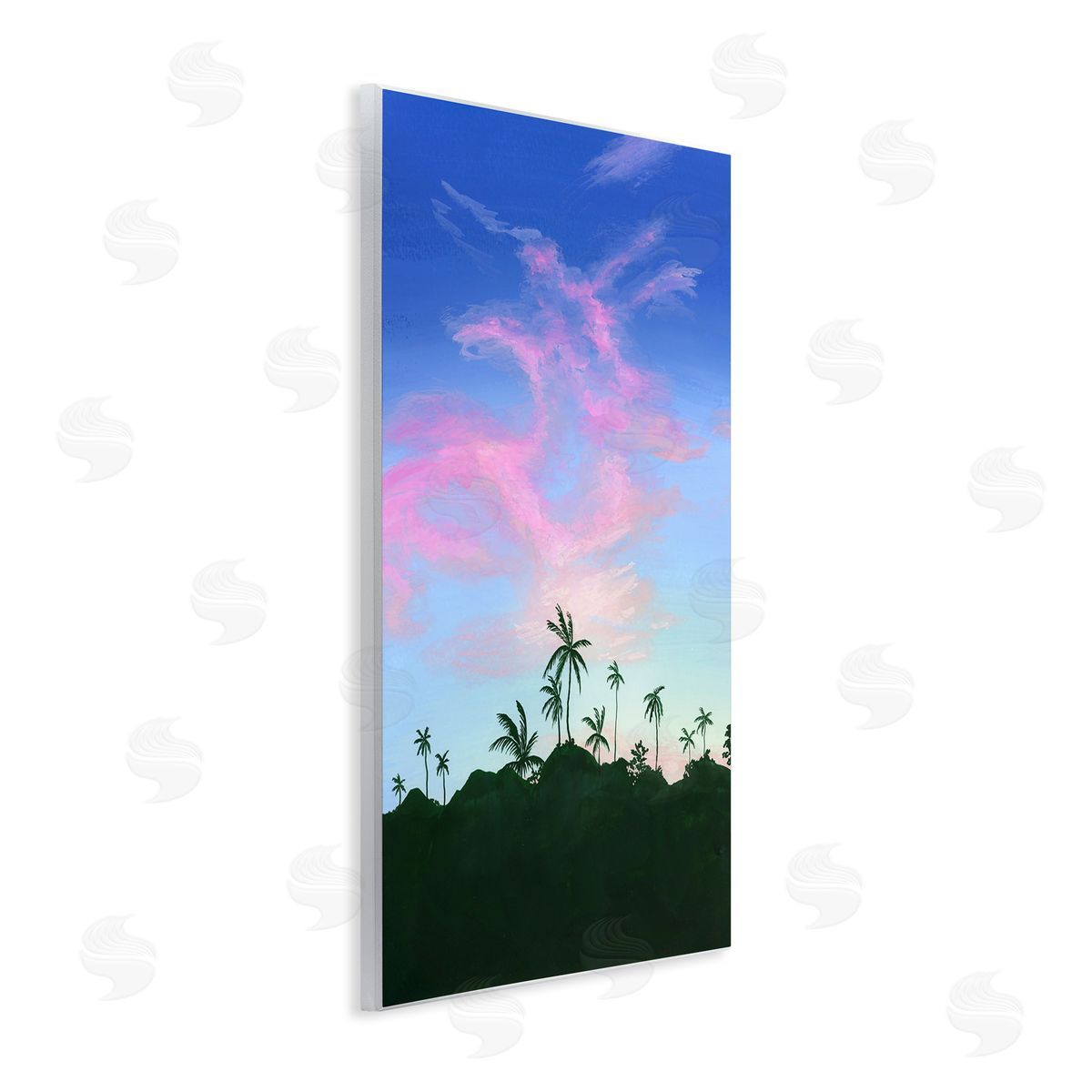 Courtney Haley Phuket Sunset Thailand Palms Canvas Wall Art Print