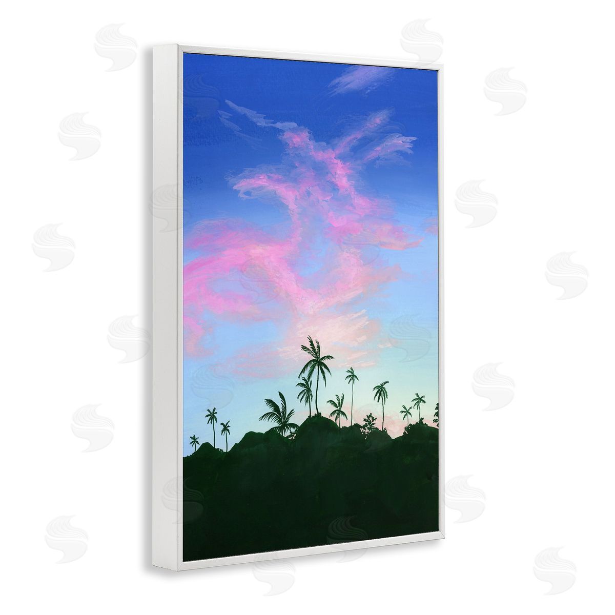 Courtney Haley Phuket Sunset Thailand Palms Canvas Wall Art Print