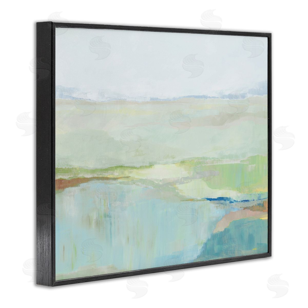 Ian C. Spring Glow Landscape Canvas Wall Art Print