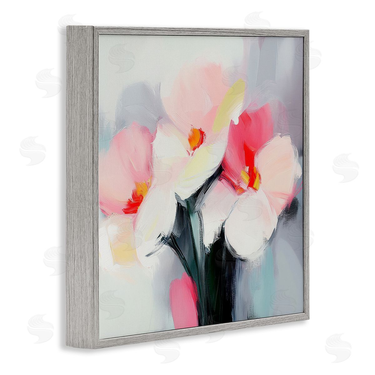 Mona Grace Flare Of Emotion Flowers Canvas Wall Art Print