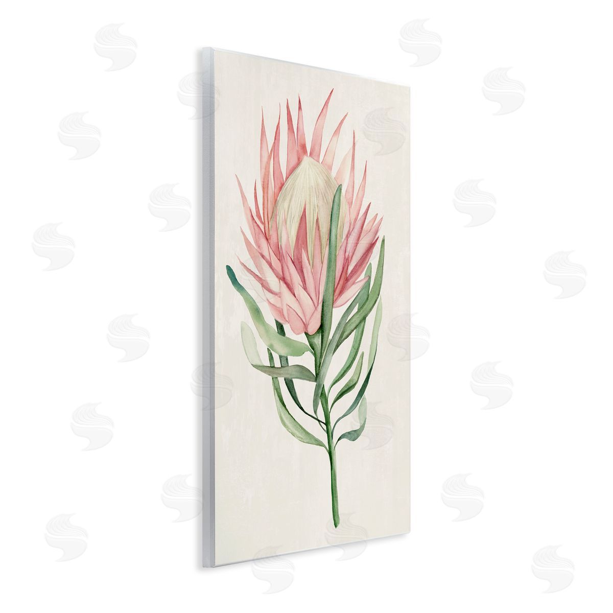Hannah Dawson Tropical Grace Exotic Flower Wall Plaque Art Print