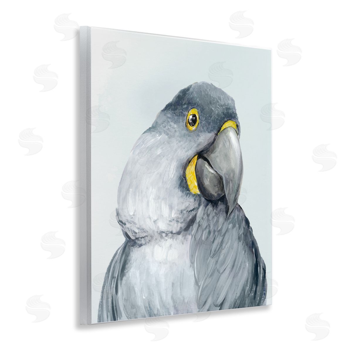Hannah Dawson Vivid Plumage Parrot Wall Plaque Art Print