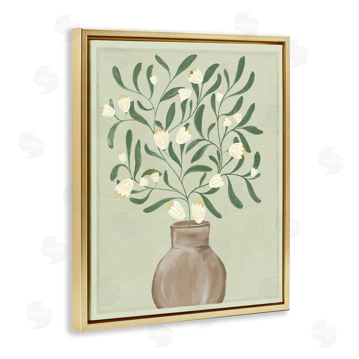 Alex Black Soft Elegance In Bloom Canvas Wall Art Print