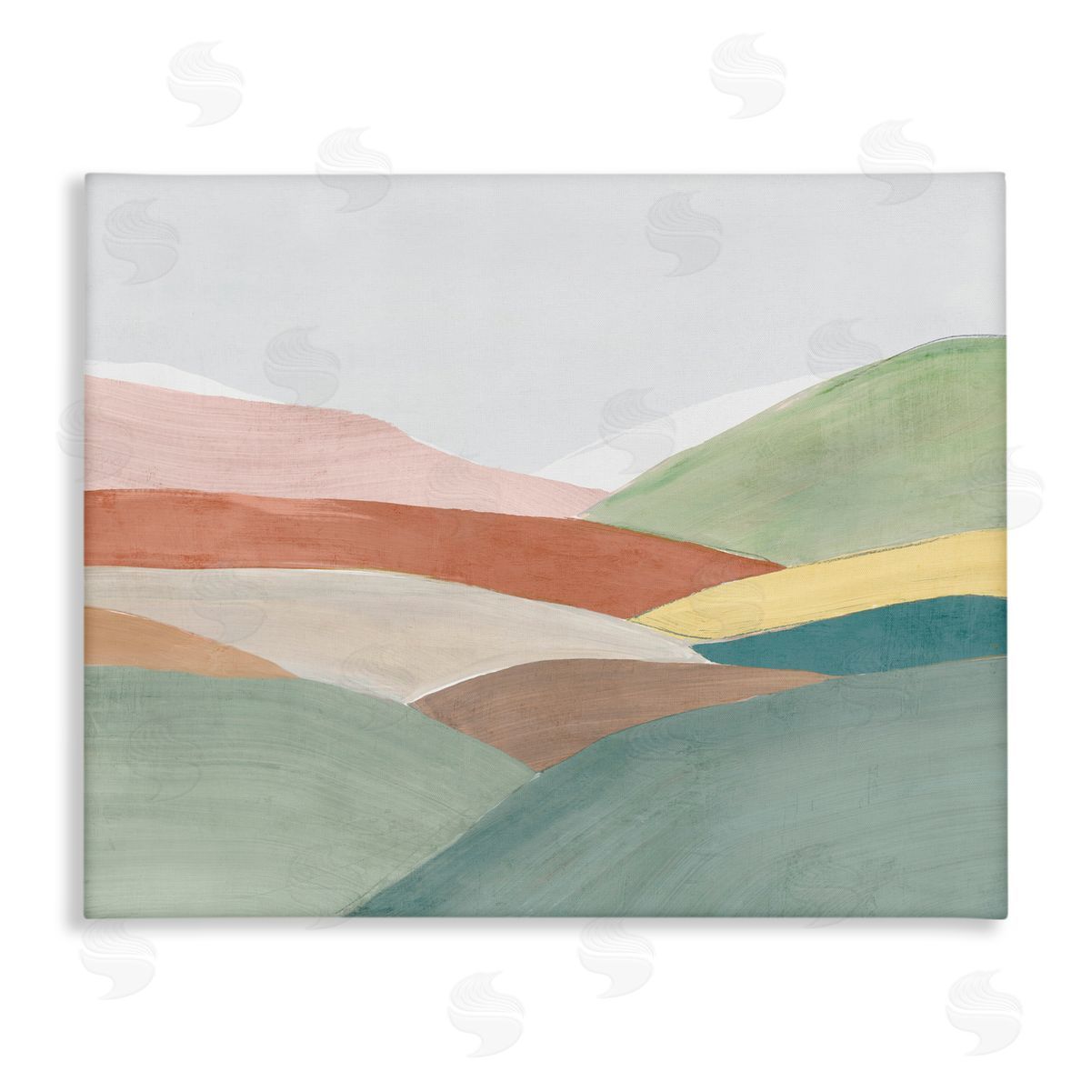 Ian C. Subtle Rolling Hills Canvas Wall Art Print
