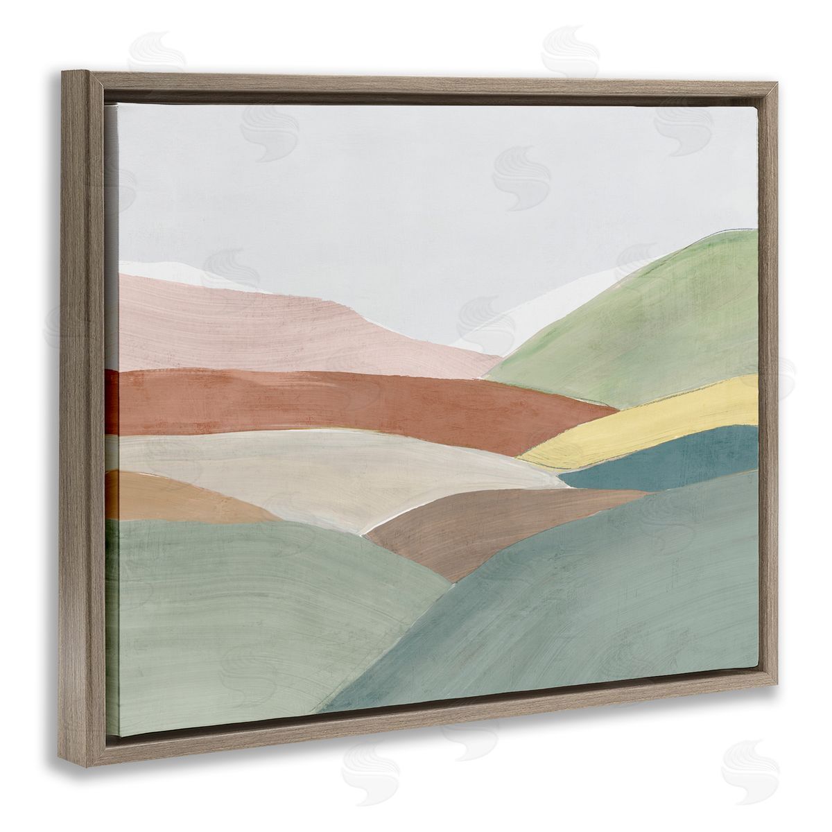 Ian C. Subtle Rolling Hills Canvas Wall Art Print