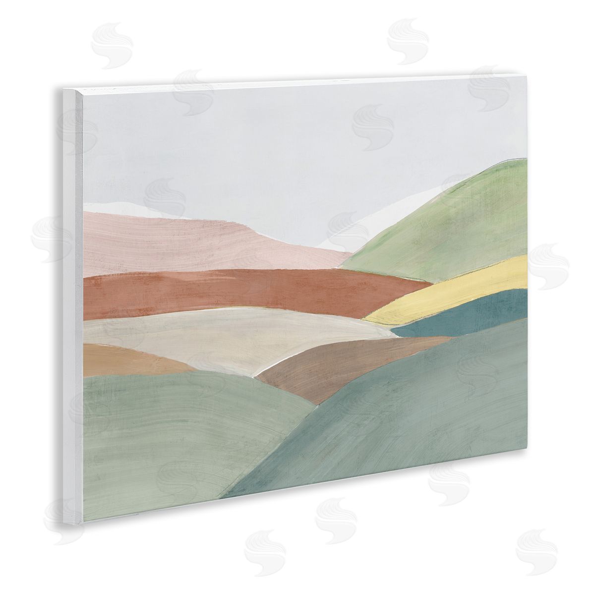 Ian C. Subtle Rolling Hills Canvas Wall Art Print