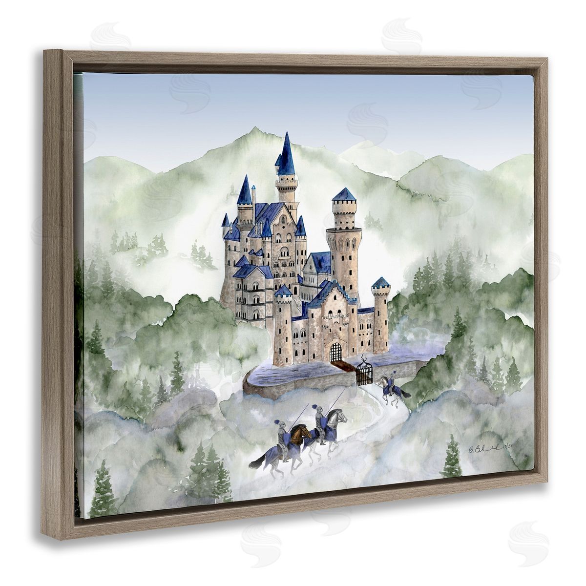 Brett Blumenthal Knights In Shining Armor Canvas Wall Art Print