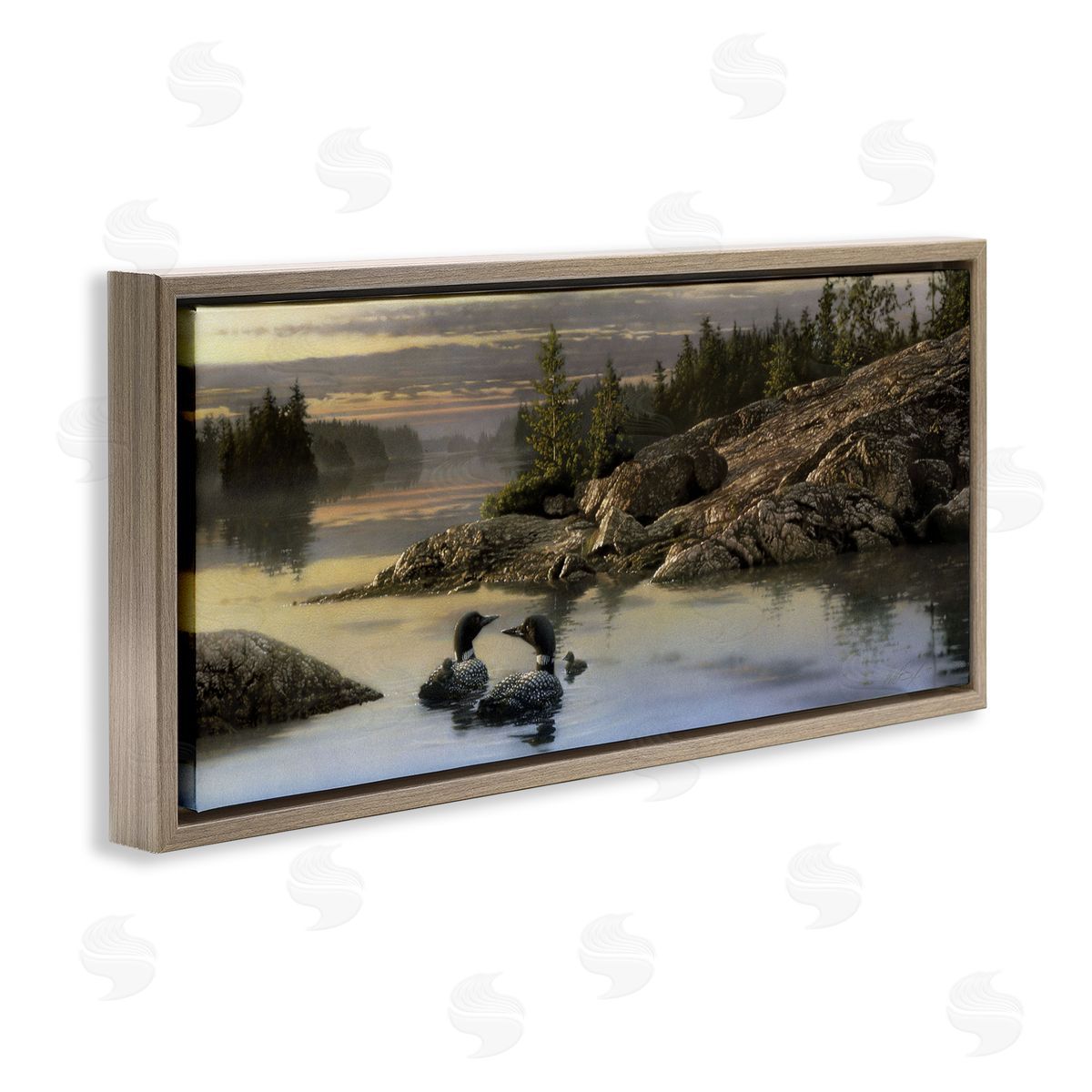 Collin Bogle Discovery Point Ducks Canvas Wall Art Print