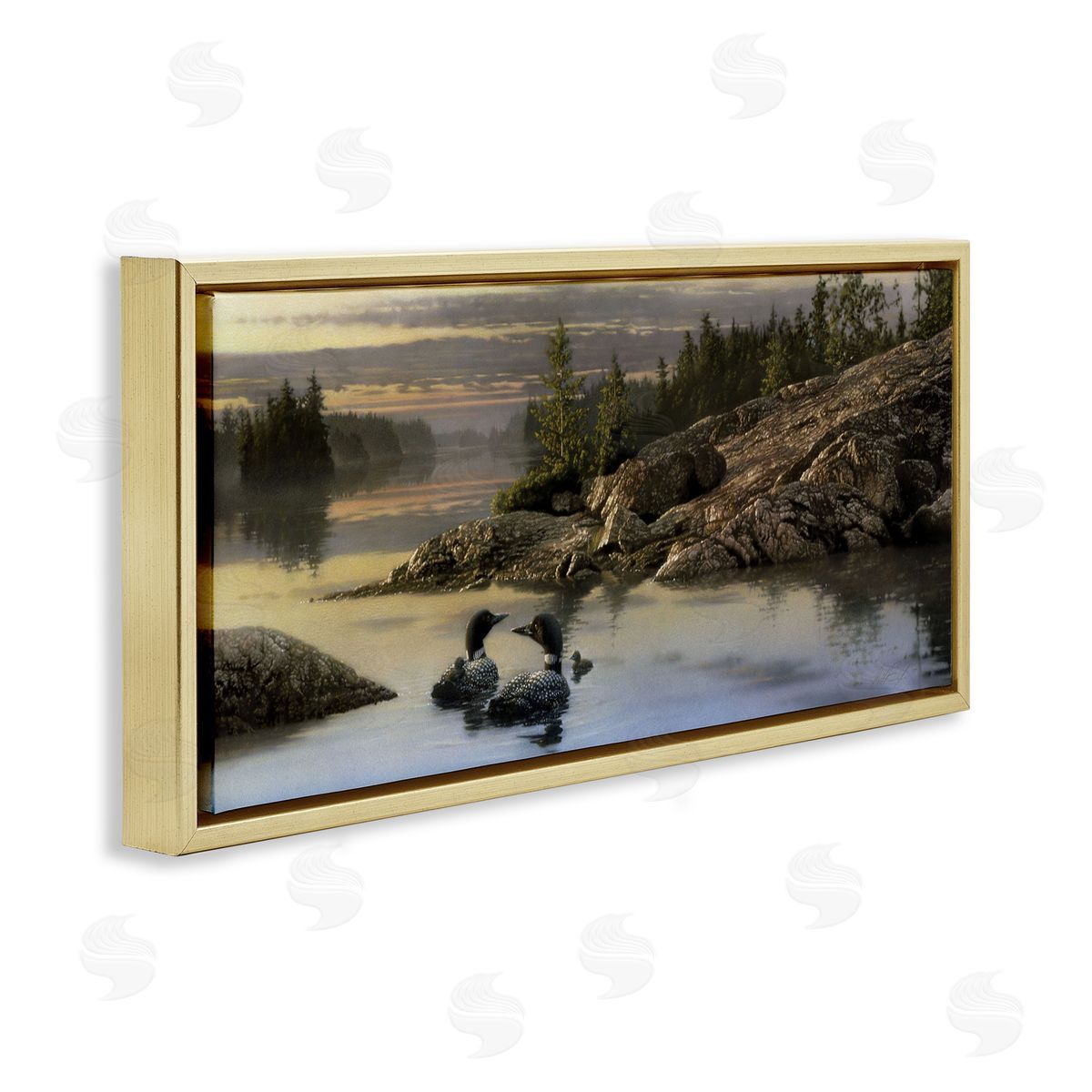 Collin Bogle Discovery Point Ducks Canvas Wall Art Print