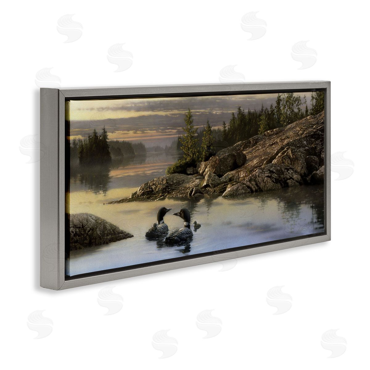 Collin Bogle Discovery Point Ducks Canvas Wall Art Print