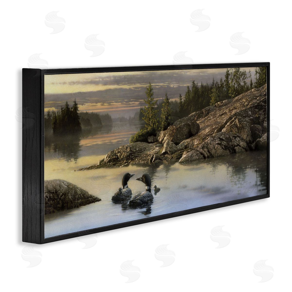 Collin Bogle Discovery Point Ducks Canvas Wall Art Print