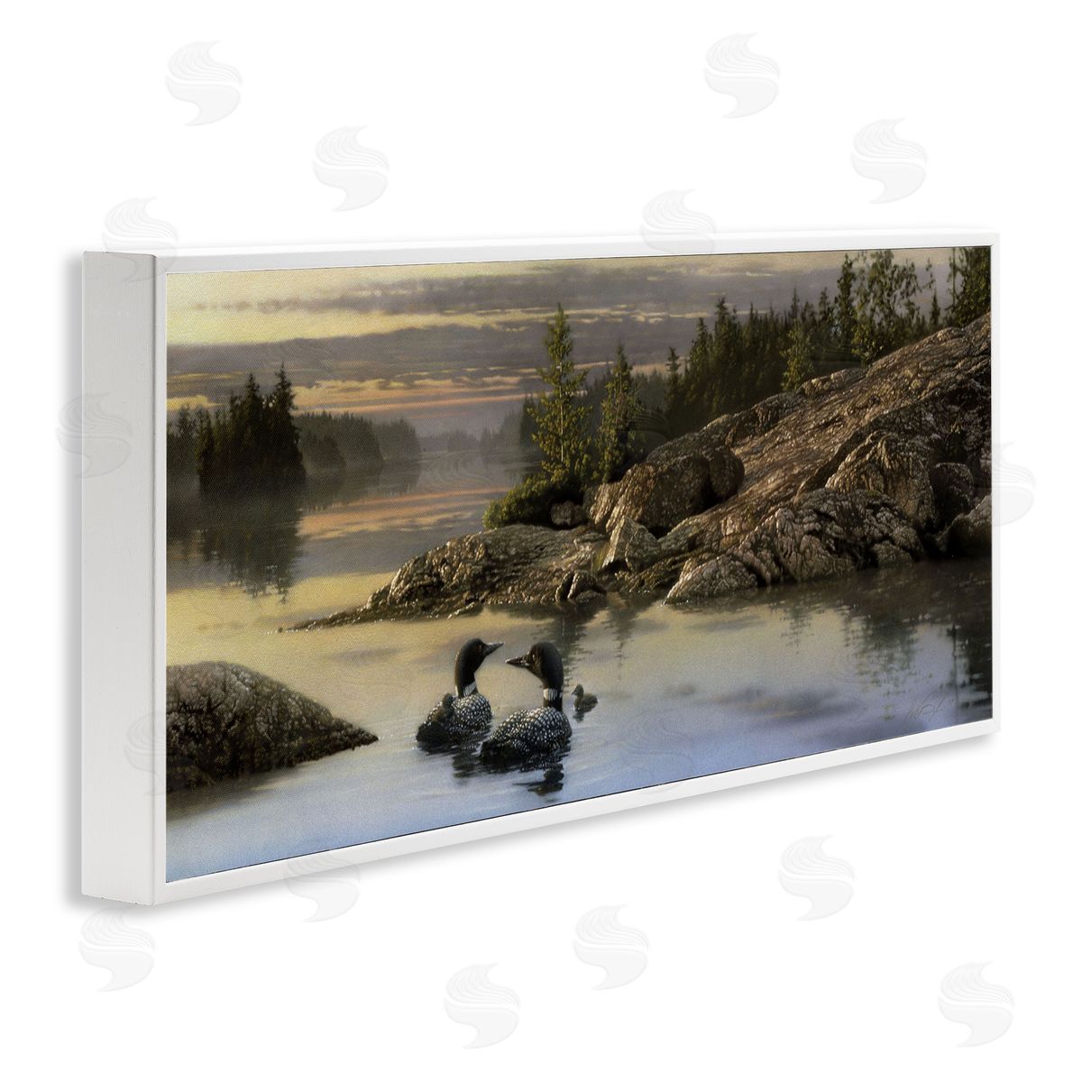 Collin Bogle Discovery Point Ducks Canvas Wall Art Print
