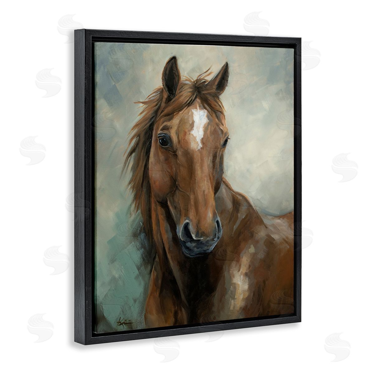 Lindsay Kivi Fine Art Equine Horse Painting Canvas Wall Art Print