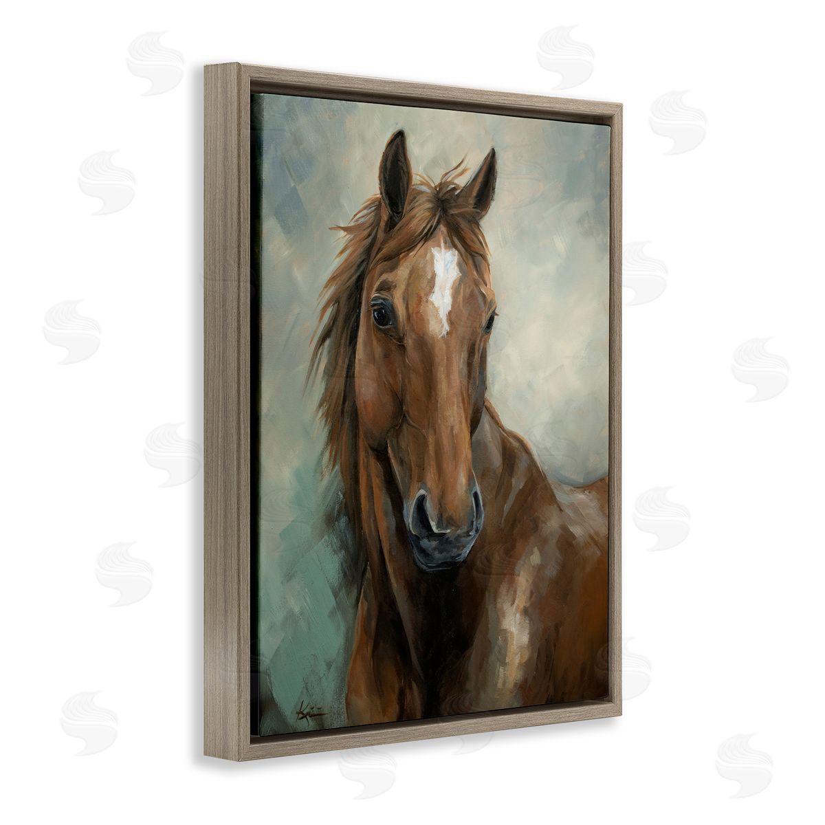 Lindsay Kivi Fine Art Equine Horse Painting Canvas Wall Art Print