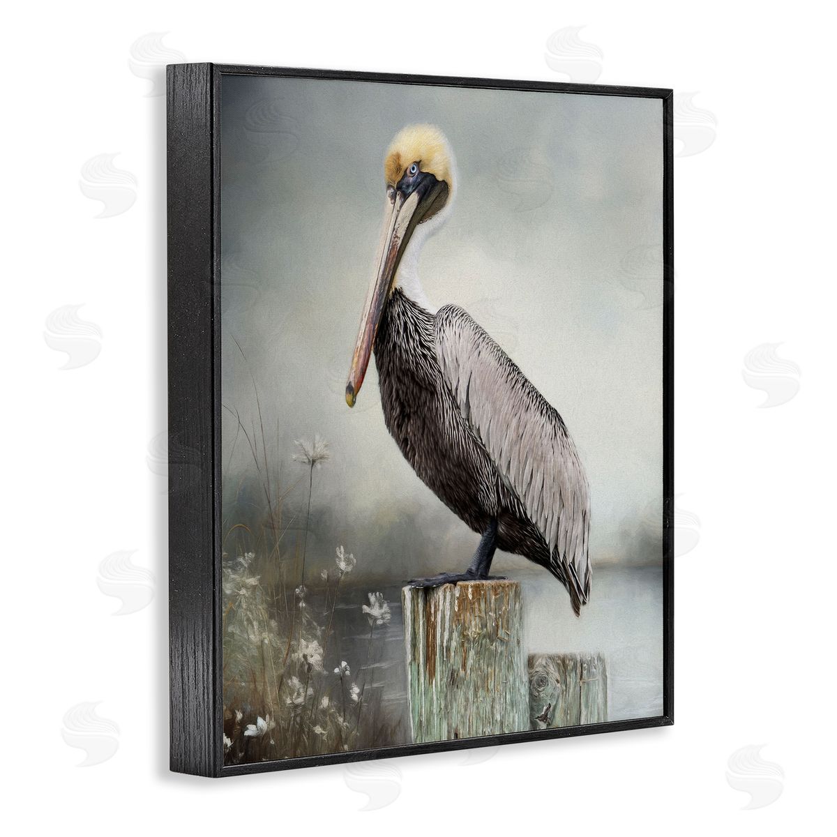 Kelley Parker Peaceful Marsh Perch Canvas Wall Art Print