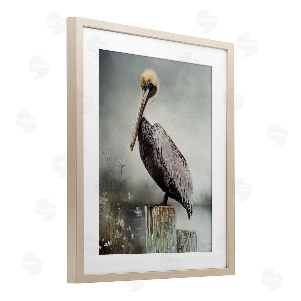 Kelley Parker Peaceful Marsh Perch Canvas Wall Art Print