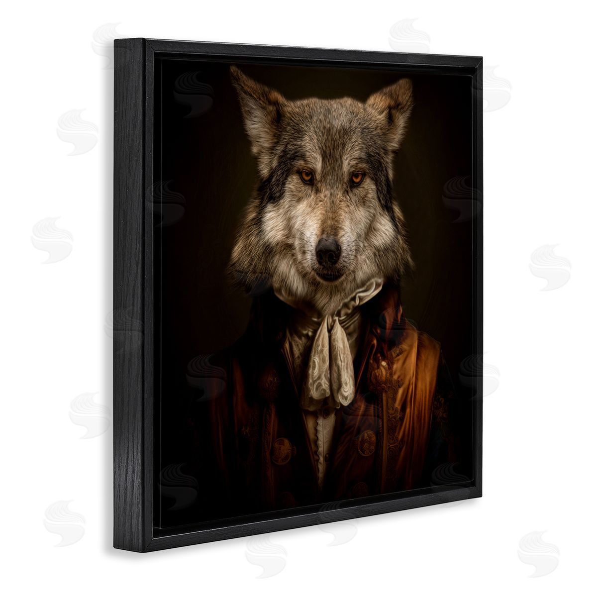 Kelley Parker Wolf Of High Society Canvas Wall Art Print