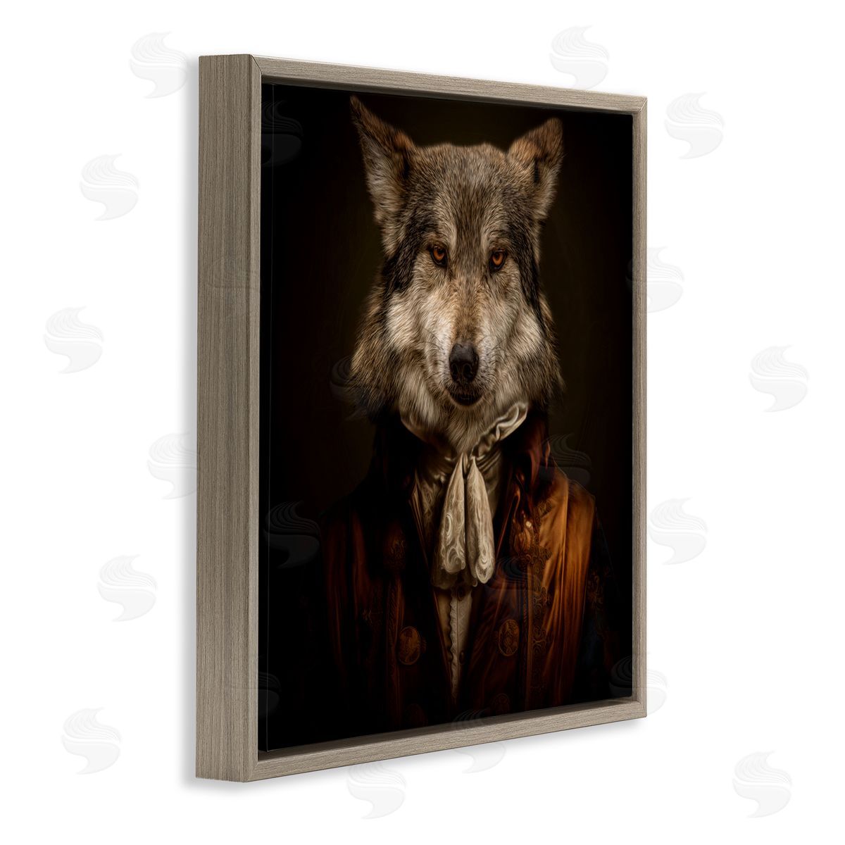 Kelley Parker Wolf Of High Society Canvas Wall Art Print