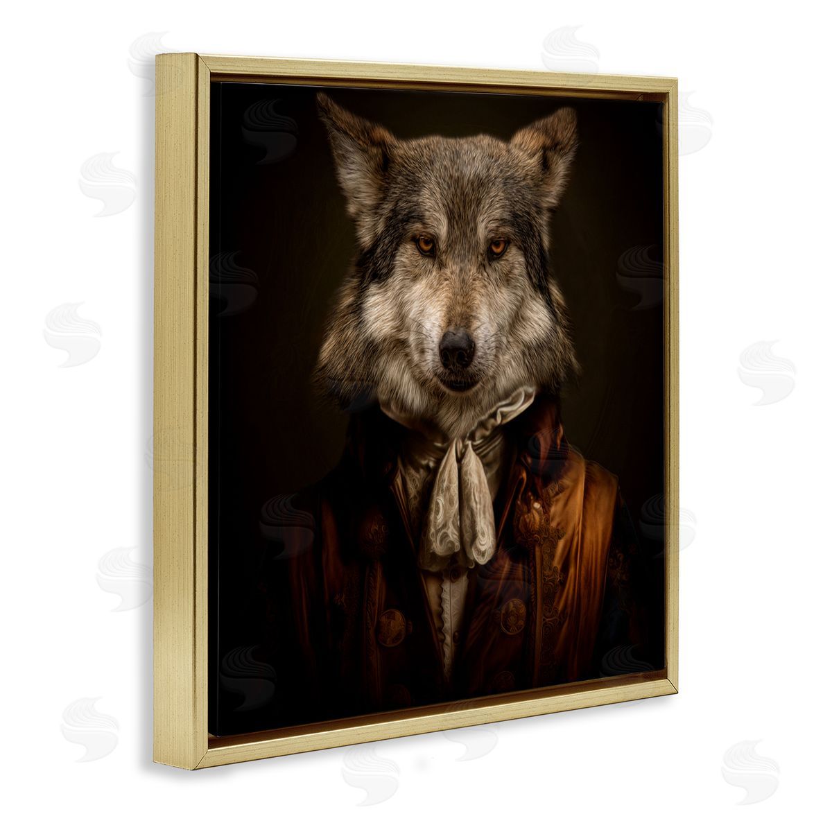 Kelley Parker Wolf Of High Society Canvas Wall Art Print