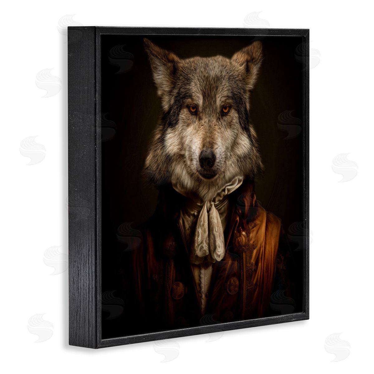 Kelley Parker Wolf Of High Society Canvas Wall Art Print