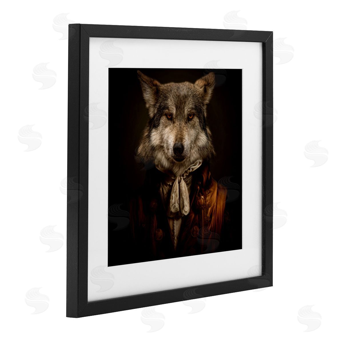 Kelley Parker Wolf Of High Society Canvas Wall Art Print