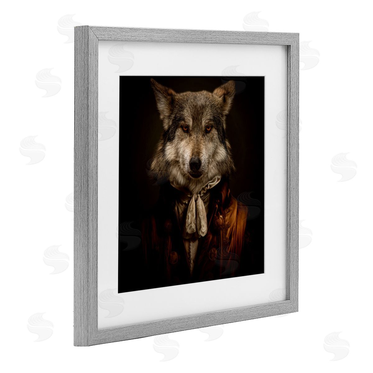 Kelley Parker Wolf Of High Society Canvas Wall Art Print