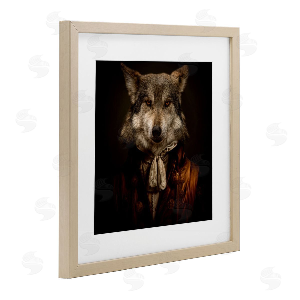 Kelley Parker Wolf Of High Society Canvas Wall Art Print