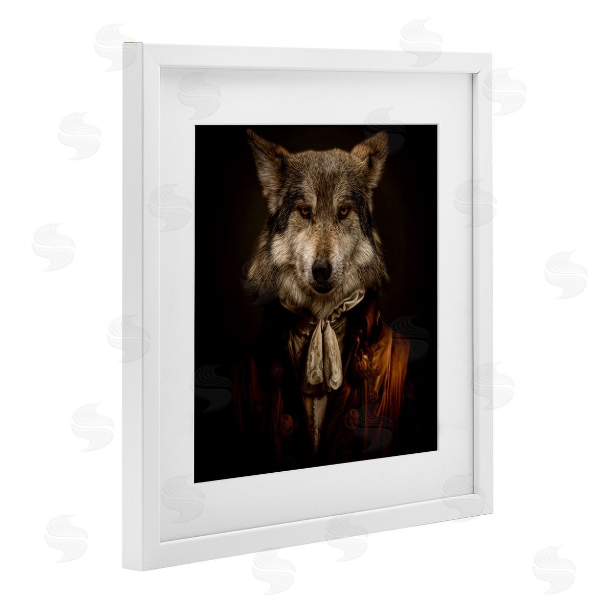 Kelley Parker Wolf Of High Society Canvas Wall Art Print