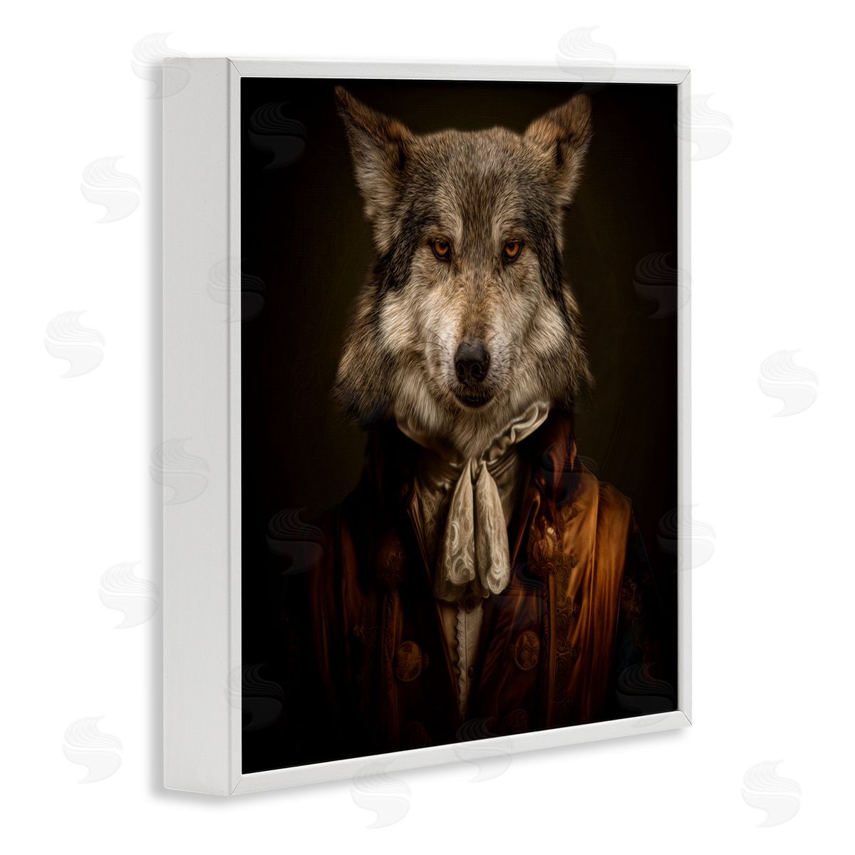 Kelley Parker Wolf Of High Society Canvas Wall Art Print