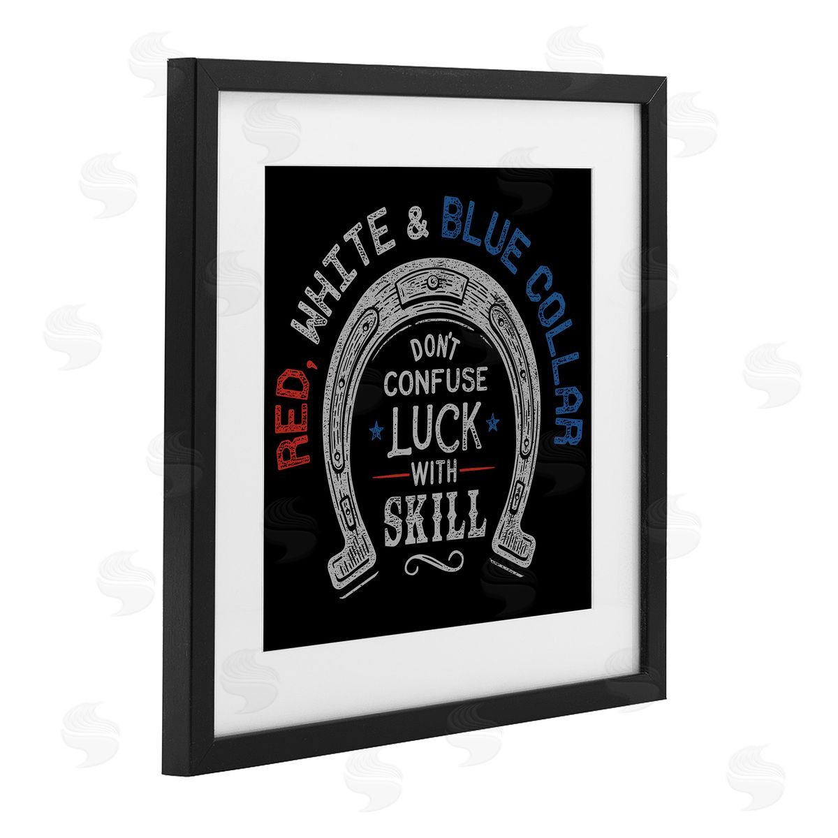 Jedco Brands, Inc. Don't Confuse Luck with Skill Canvas Wall Art Print