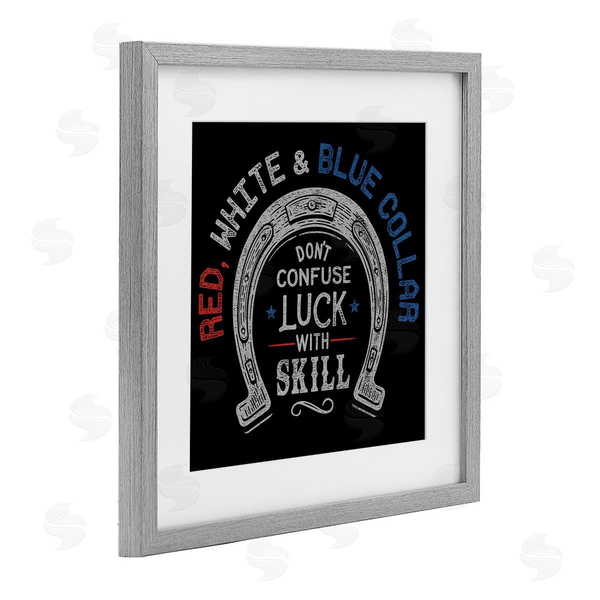 Jedco Brands, Inc. Don't Confuse Luck with Skill Canvas Wall Art Print