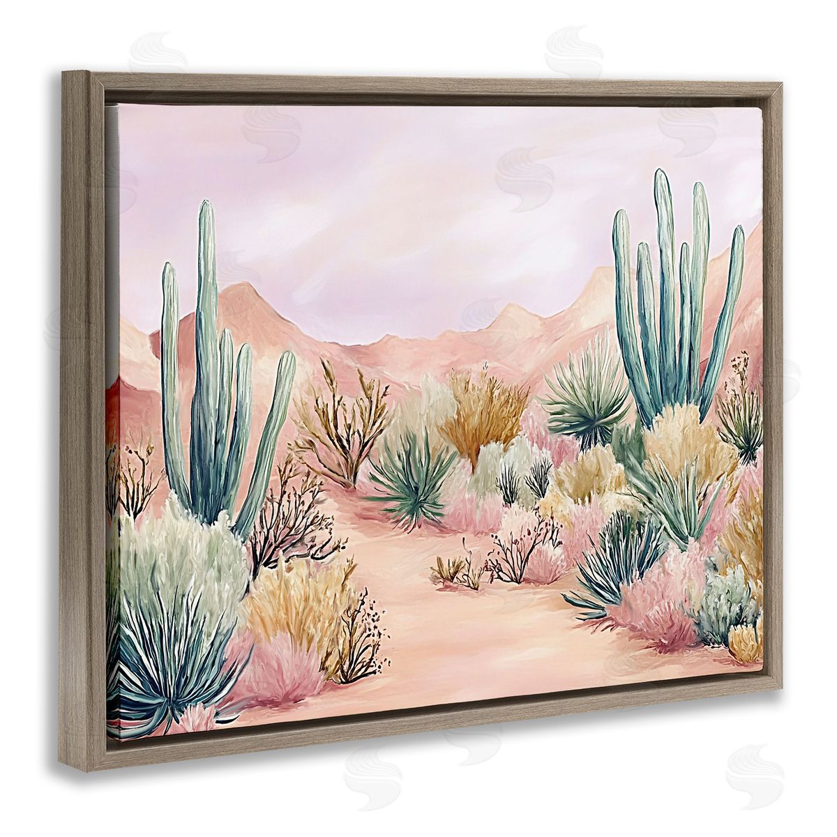 Ramona Murdock Desert Wonderland Vegetation Canvas Wall Art Print