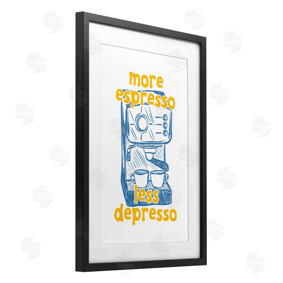 JJ Design House LLC More Espresso Minimal Coffee Canvas Wall Art Print