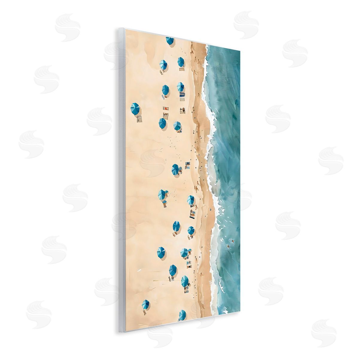 LSR Design Studio Beach Club Vacation Wall Plaque Art Print