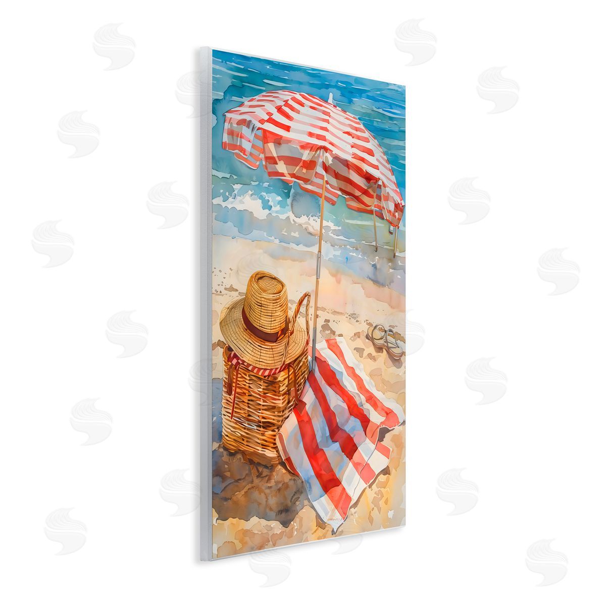 LSR Design Studio Classic Beach Vibe Wall Plaque Art Print