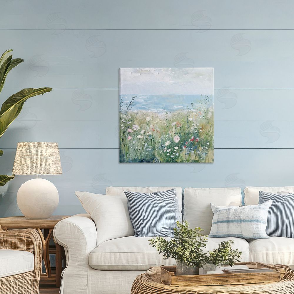 Creative Studio Wildflowers By The Sea Printed Wall Art in Room