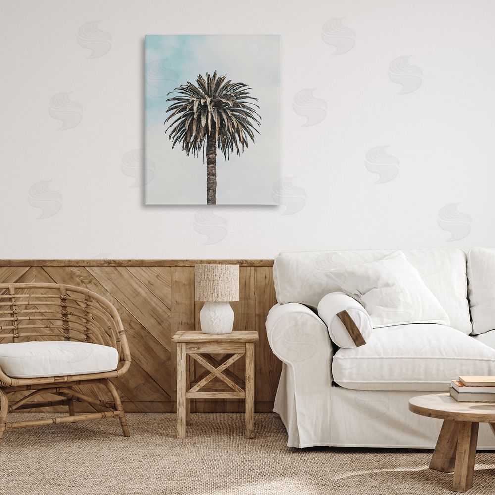 LSR Design Studio Centric Elegant Palm Printed Wall Art in Room