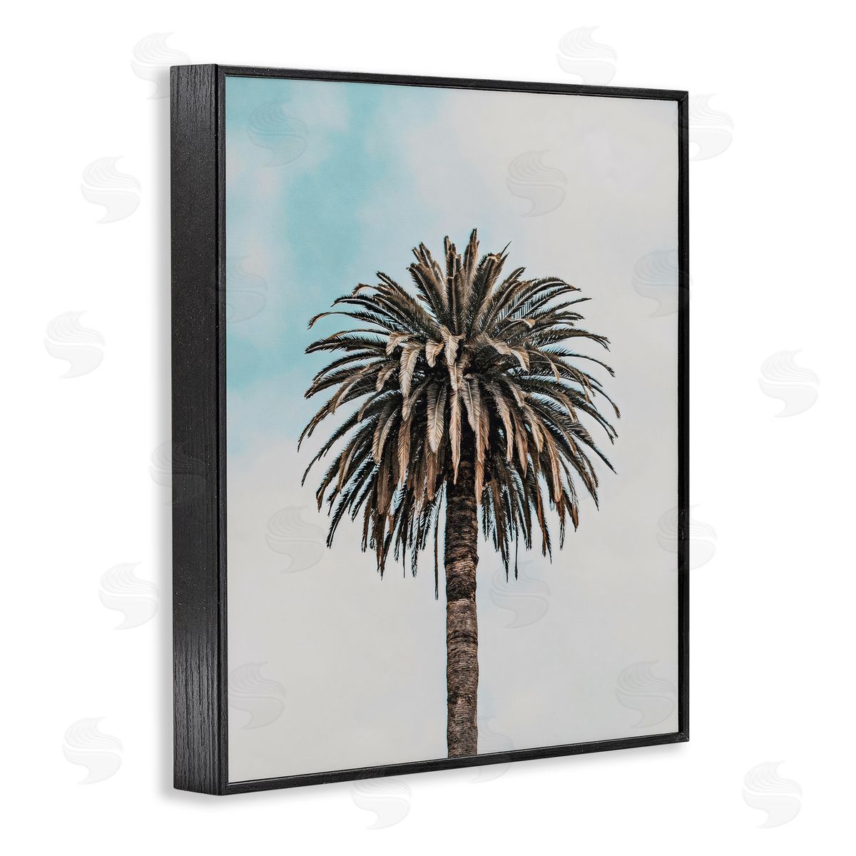 LSR Design Studio Centric Elegant Palm Black Framed Giclee Art Print
