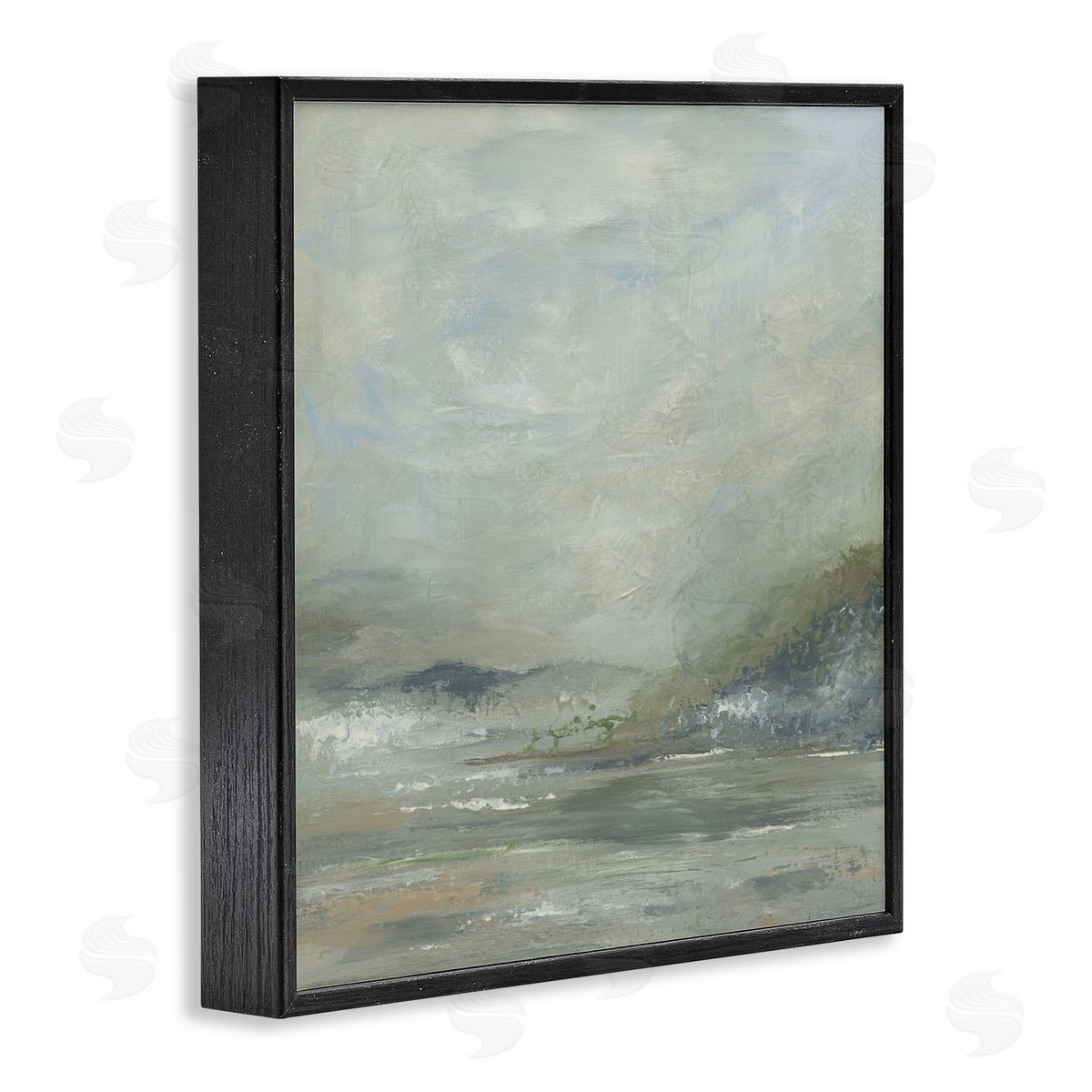 Kristen Dalpiaz Soft Earth Hidden Horizon Black Framed Giclee Art Print