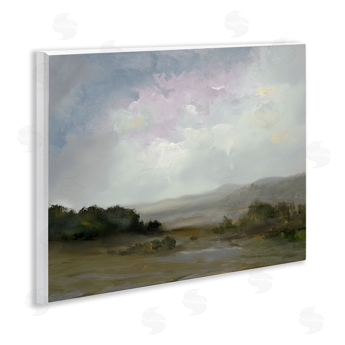 Annabelle Hall Refreshed Quiet Landscape Wall Plaque Art Print