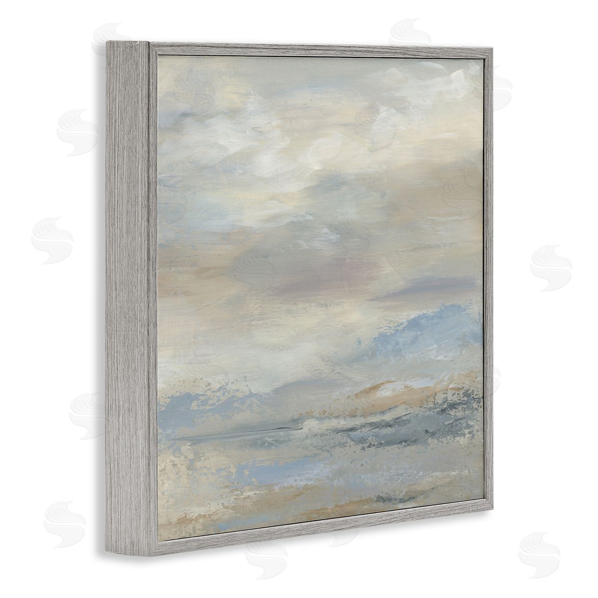 Kristen Dalpiaz Simple Touches Of Color Gray Framed Giclee Art Print