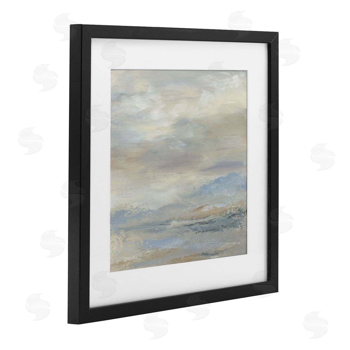 Kristen Dalpiaz Simple Touches Of Color Black Framed Print Under Glass Art