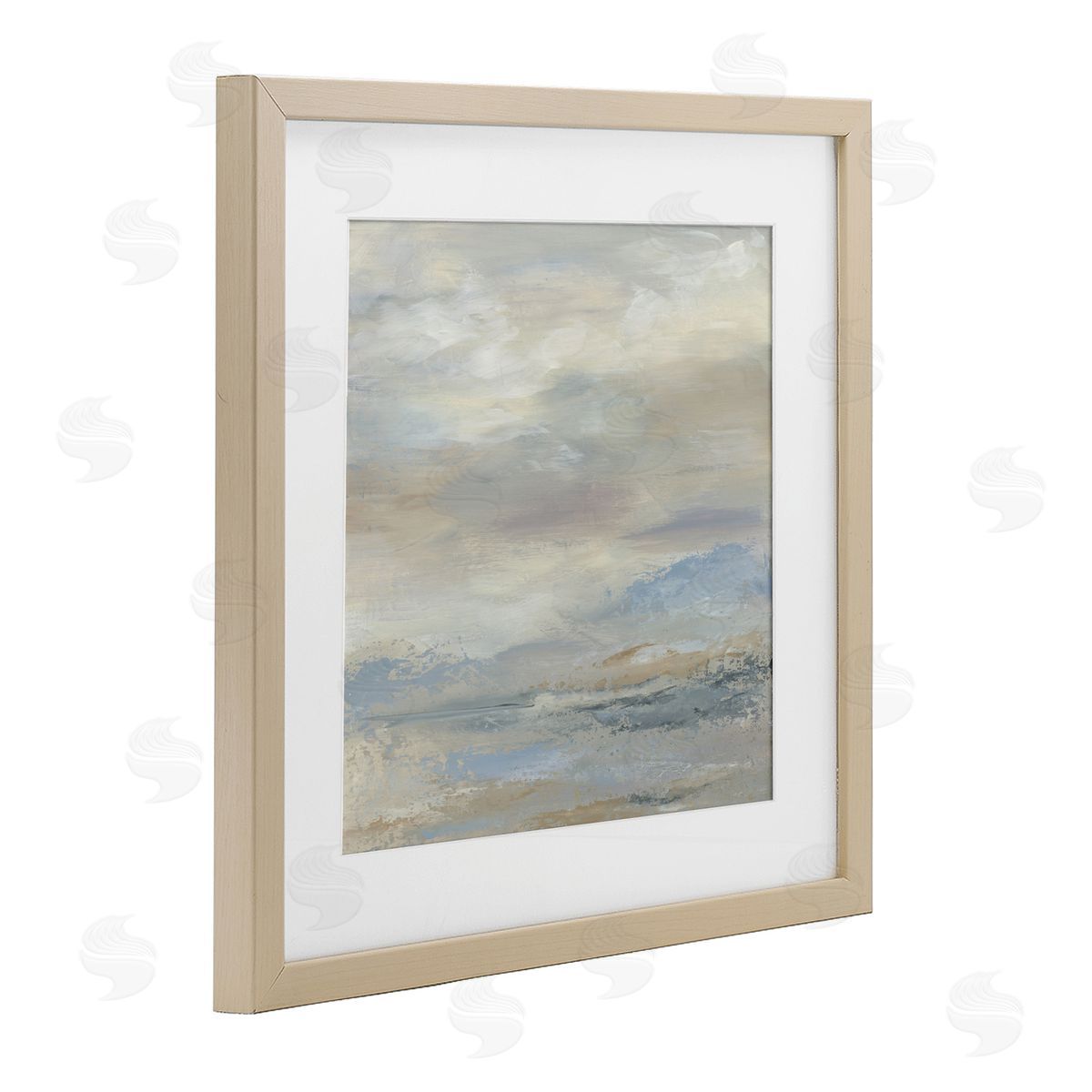 Kristen Dalpiaz Simple Touches Of Color Birch Framed Print Under Glass Art