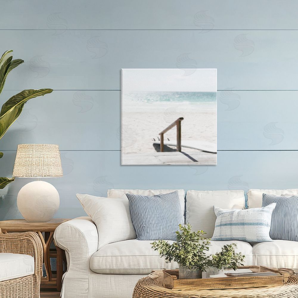 Noah Bay Resting Board Beach Coast Printed Wall Art in Room