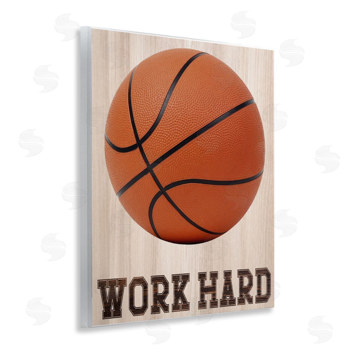 Marcus Prime Work Hard Basketball Wall Plaque Art Print