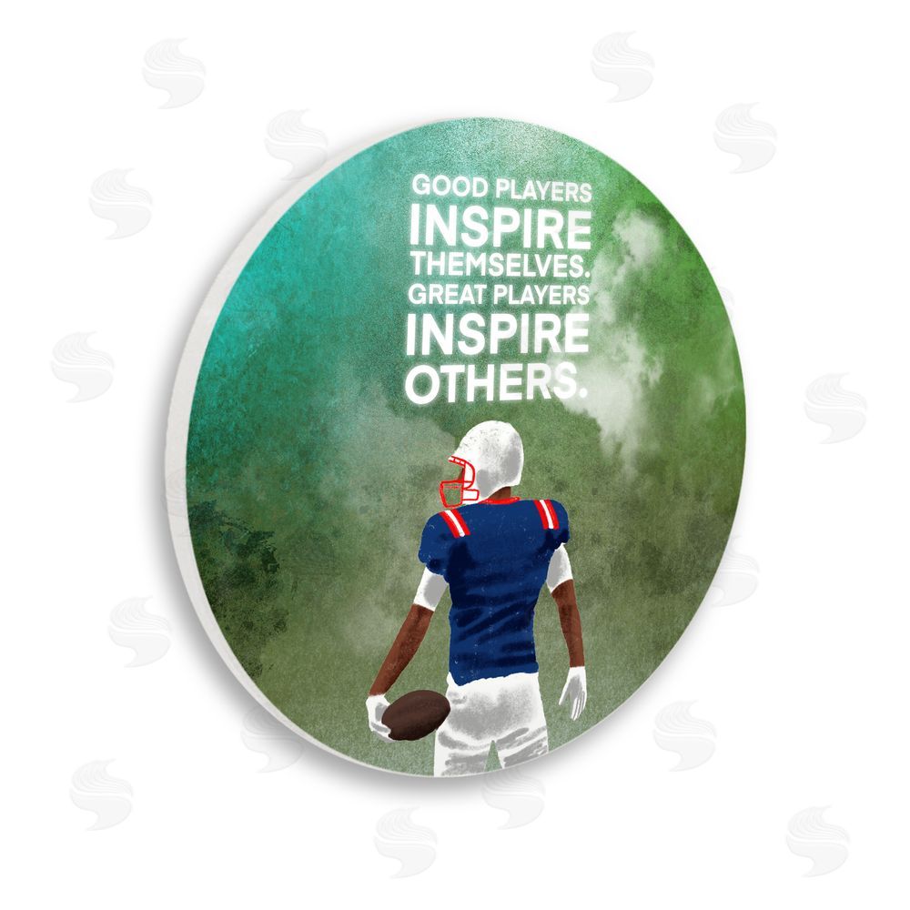 Marcus Prime Great Players Inspire Others Wall Plaque Art Print