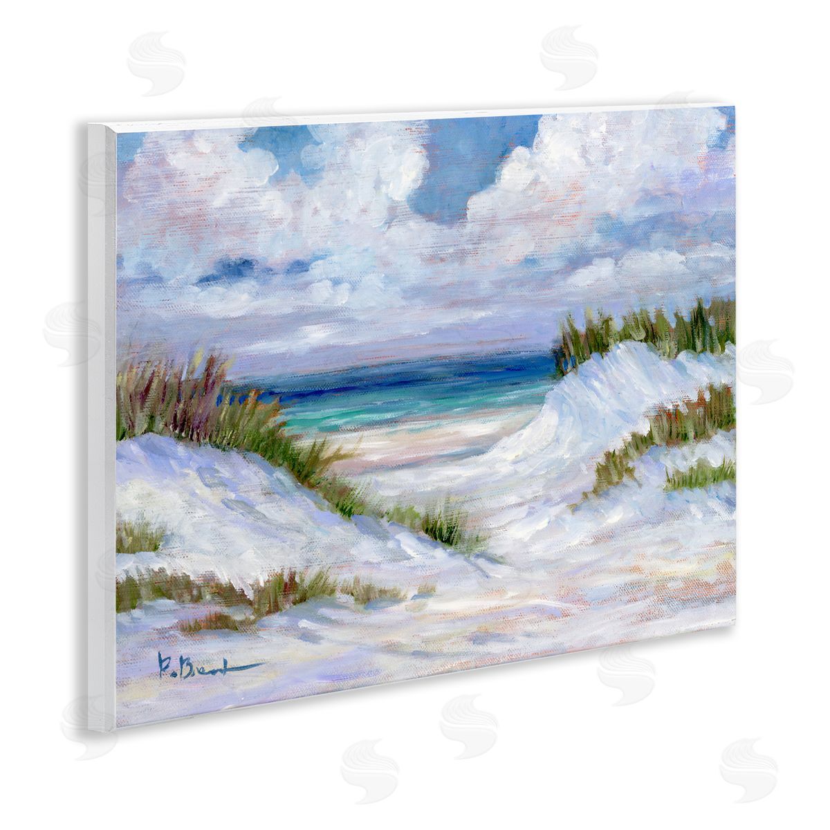 Paul Brent Gulf Dunescape Scene Wall Plaque Art Print