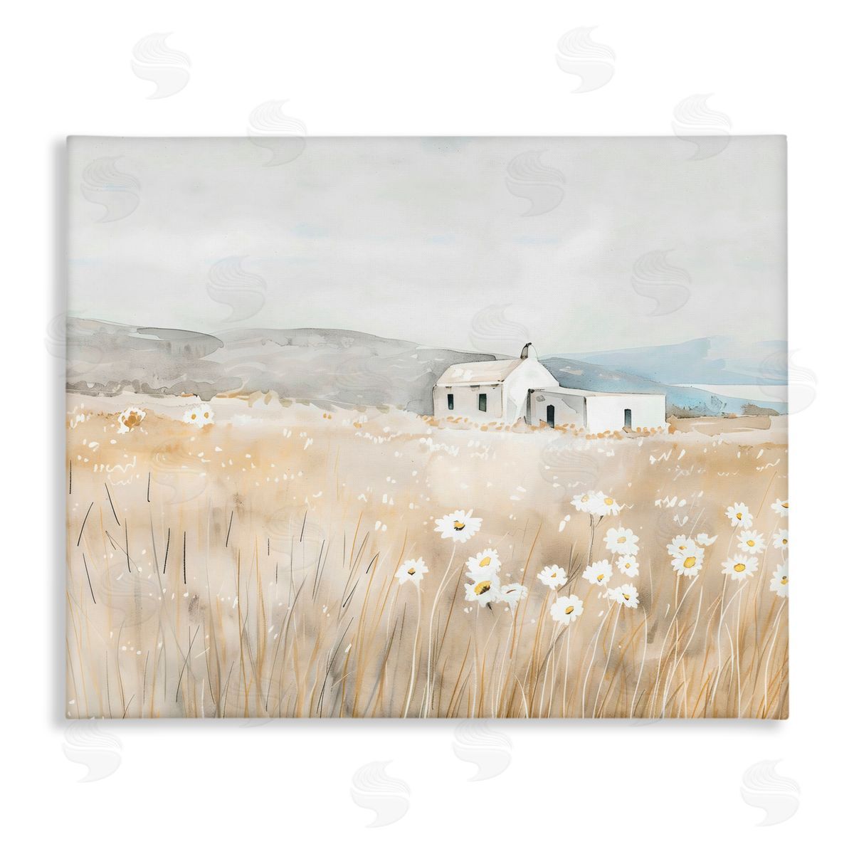 Creative Studio Rustic Landscape Pasture Canvas Wall Art Print