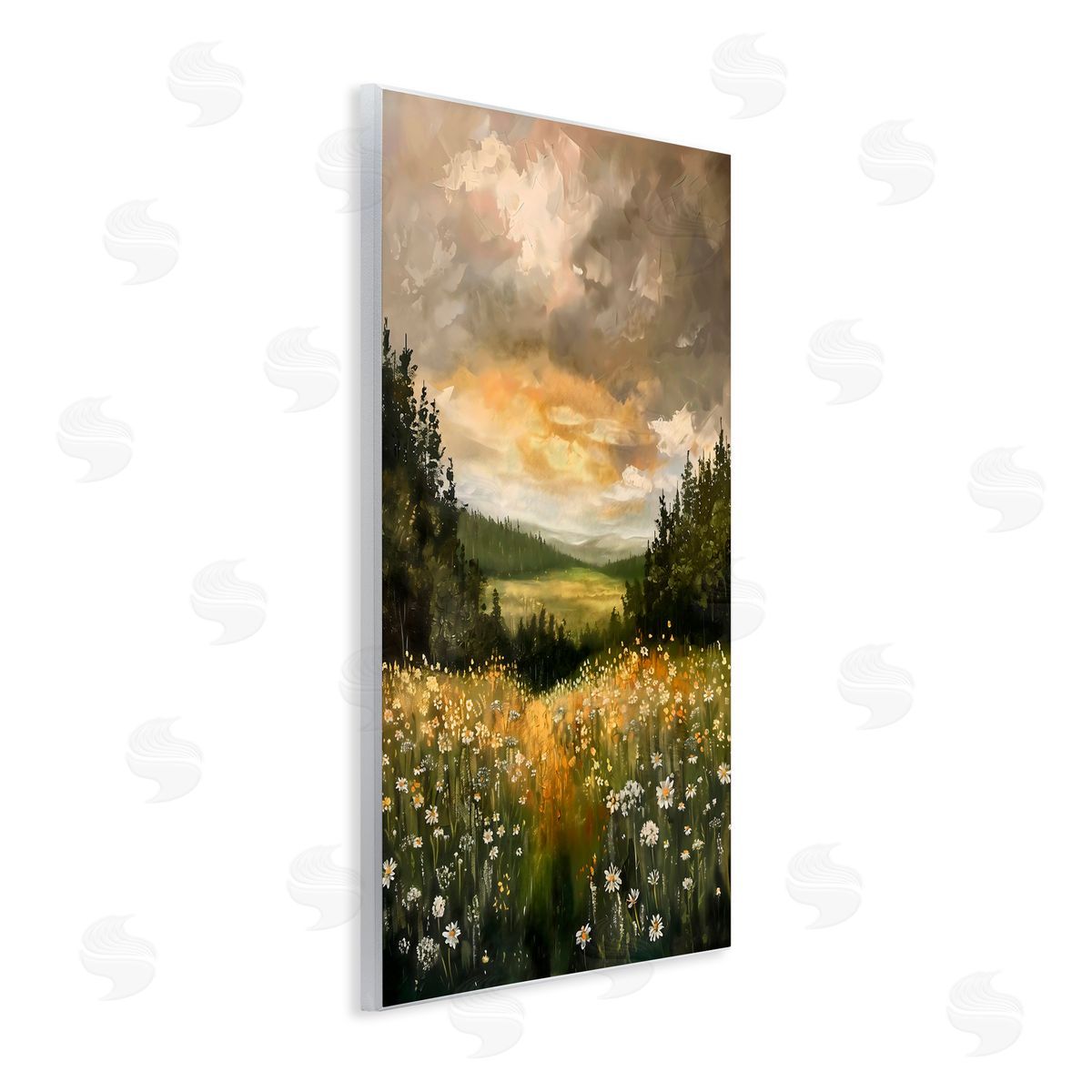 Creative Studio Clouded Daisy Path Wall Plaque Art Print