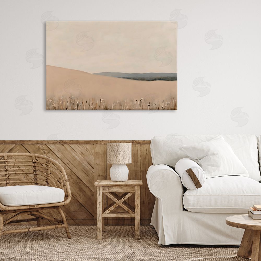 Franklyn Gregory Fields Of Blush Landscape Canvas Art on Wall